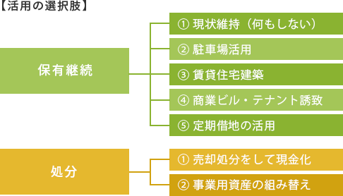 活用の選択肢