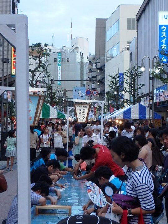 世界一大きい金魚すくいゲーム 17 07 30 横浜 湘南 横須賀不動産 賃貸 ウスイホーム
