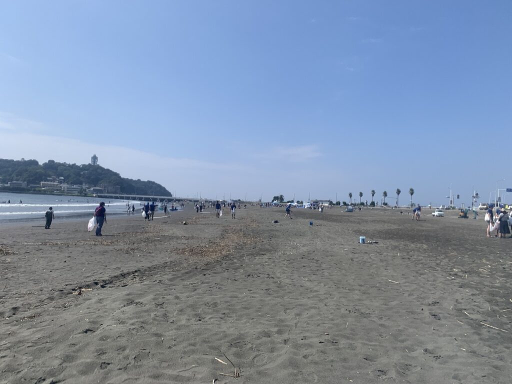 2023.09.16「ビーチクリーン活動（片瀬東浜海水浴場）」への参加